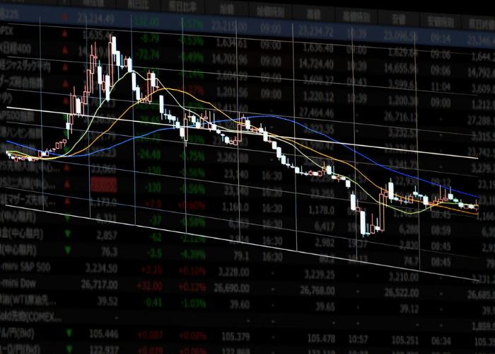 投資銘柄のチャート