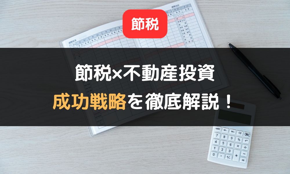【2025年版】節税×不動産投資の成功戦略!プロが教える減税テクニック